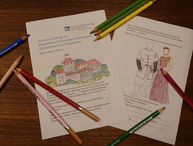 auch außerhalb der Öffnungszeiten machbar Auf zum Outdoorquiz