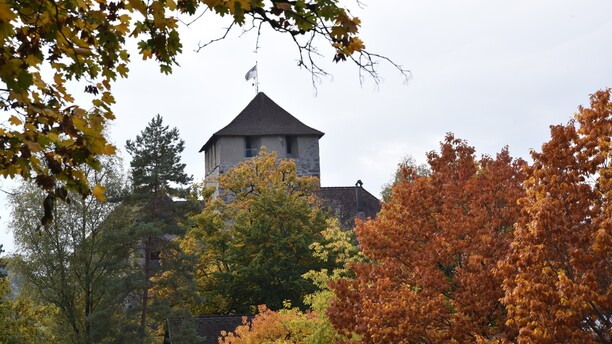 Herbst auf der Schattenburg Herbst auf der Schattenburg