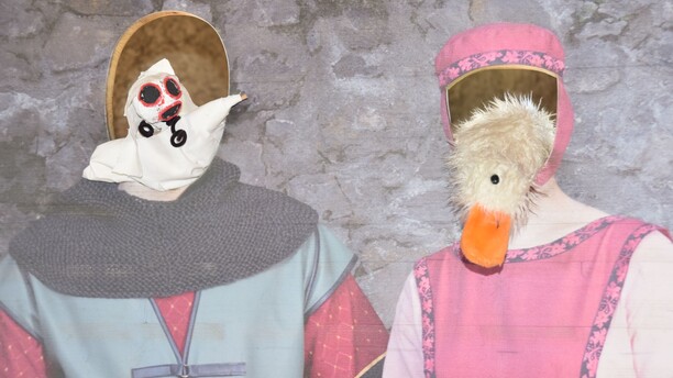 Am Internationalen Museumstag sind alle rätsel gratis. Die Lieblingsplätze von Burggeist Rudi und Burggans Agnes suchen.