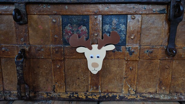 Weihnachtliches suchspiel im Schattenburgmuseum Wo ist Elch Emil?